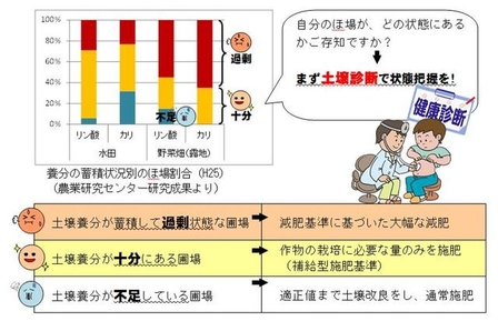 養分状態の図