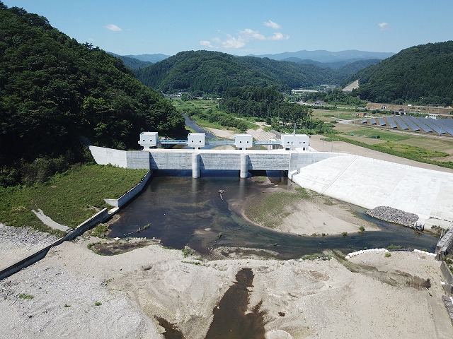 2021年9月　水門復旧後写真