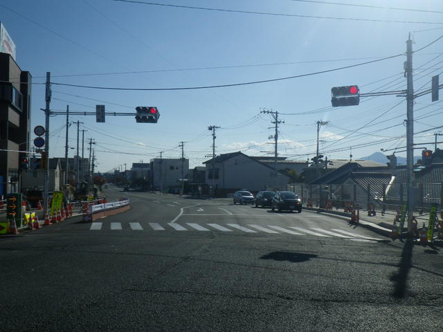 写真：都市計画道路　向中野安倍館線　盛岡市仙北一丁目工区