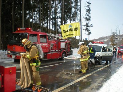 防災訓練の様子の写真2