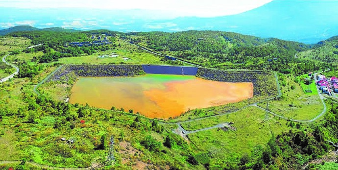 写真：貯泥ダム