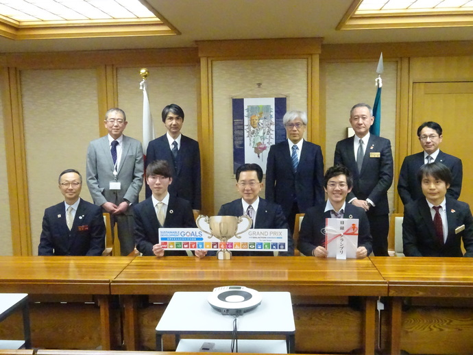 県立大学・大学SDGsアクションアワードグランプリ受賞報告