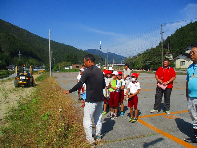 写真：工事現場見学