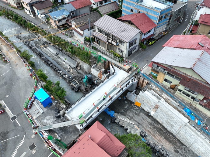 清水川　大橋付近