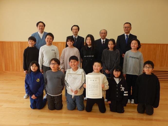 写真：北上市立笠小学校