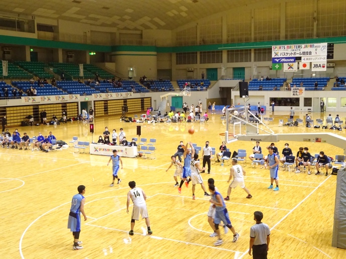 写真：バスケットボール競技会