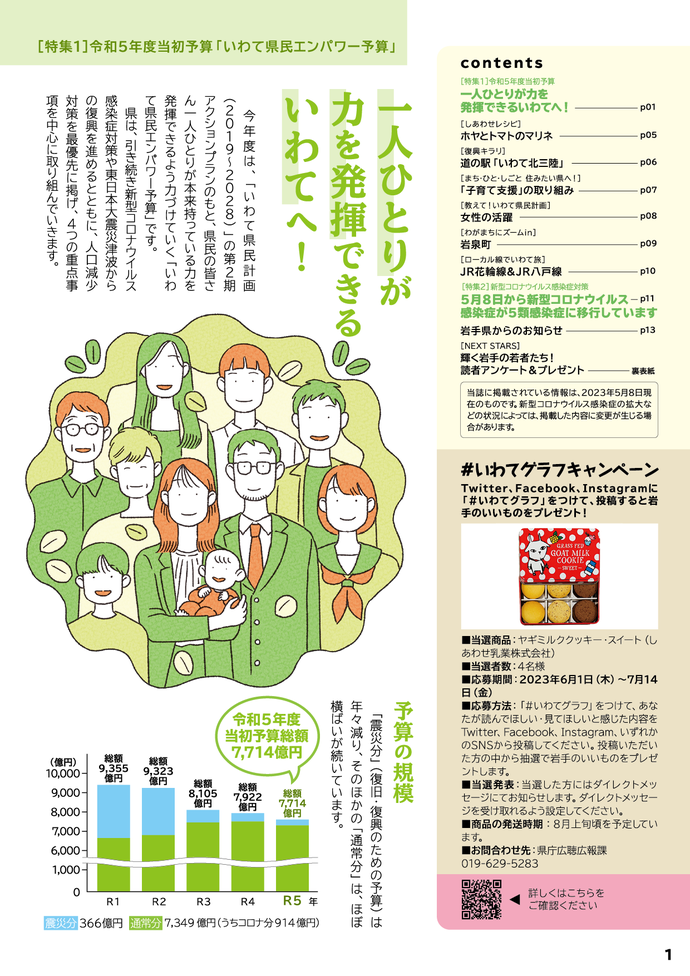 いわてグラフ6月号2023