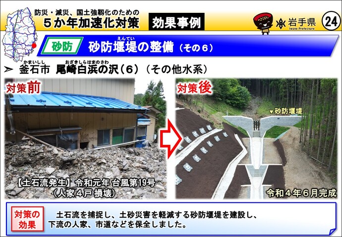 釜石市 尾崎白浜の沢(6)（その他水系）