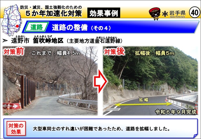 二戸市 岩谷橋（荒瀬上田面線）