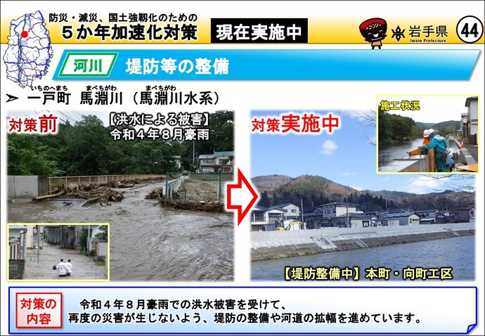 一戸町 馬淵川（馬淵川水系）