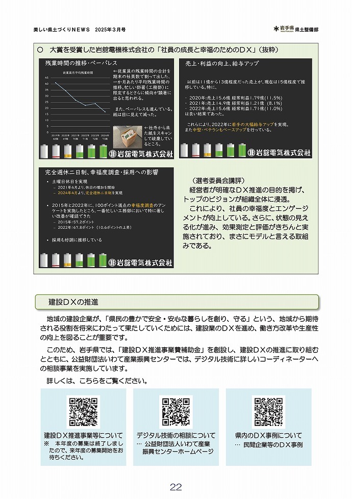 「いわてDX大賞2024」を発表しました！