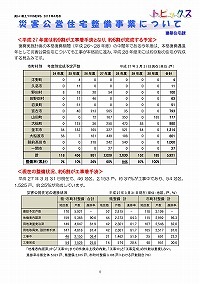 災害公営住宅整備事業について