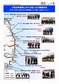 県内の三陸沿岸道路 全線で工事着手！