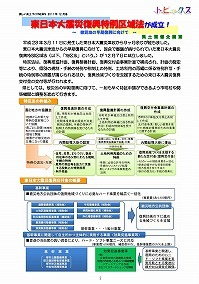 東日本大震災復興特別区域法が成立