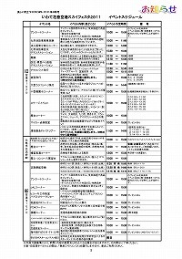 いわて花巻空港スカイフェスタ2011開催のお知らせ