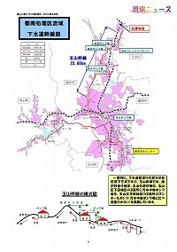 北上川上流流域下水道「玉山幹線管渠築造工事」が完成