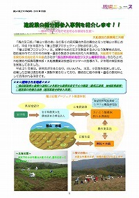 建設業の新分野参入事例を紹介します