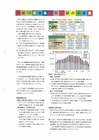 平成19年度県土整備部の予算案