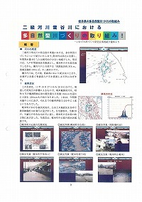 多自然型川づくり（雪谷川）