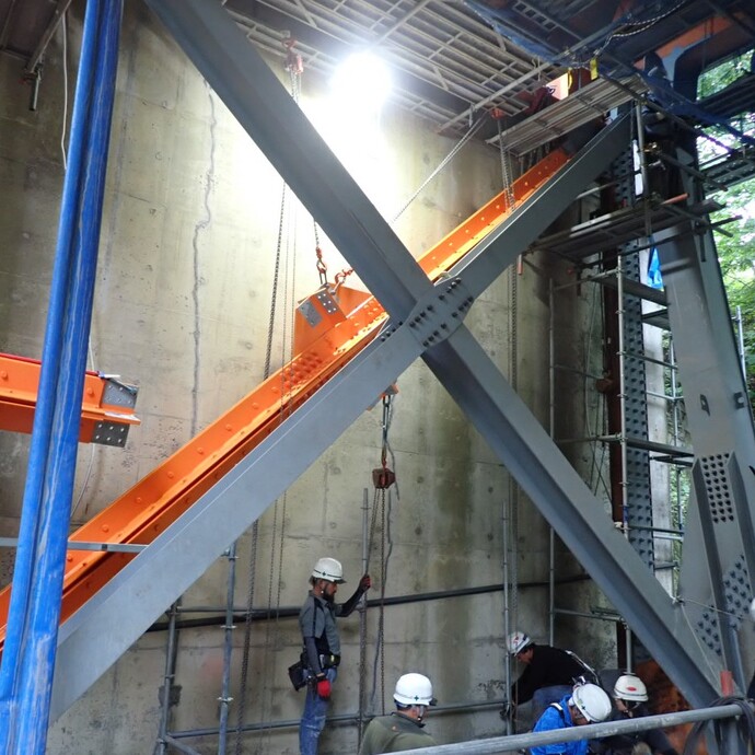 館橋(二戸市福岡地区)の耐震補強工事が完了しました!