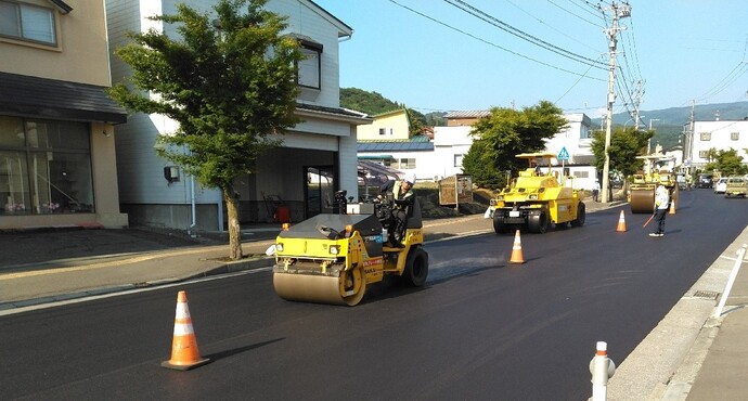 【令和6年7月12日掲載】二戸市福岡地内における舗装補修工事の現場施工が完了しました！