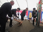 (仮称)佐比内トンネル築造工事の安全祈願祭を開催しました。