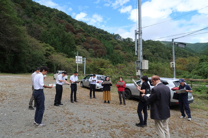 ゆずりポイントの整備候補箇所を確認（宮古市箱石地区） 