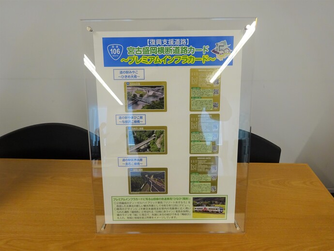 【令和6年10月17日掲載】宮古盛岡横断道路カード第2弾（プレミアムインフラカード）のお披露目式を開催しました！