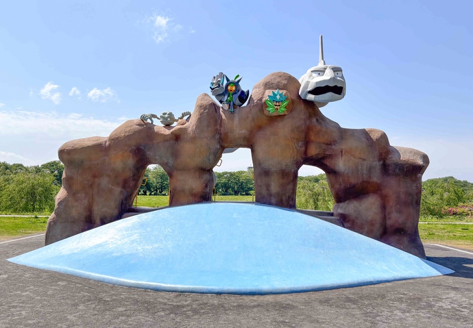 イシツブテ公園 in きたかみ