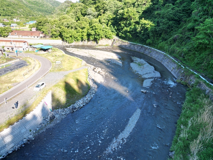 【令和7年5月27日掲載】平成28年台風第10号豪雨災害に伴う岩泉町小本川の改良復旧工事の状況を、現地の写真でお知らせします！