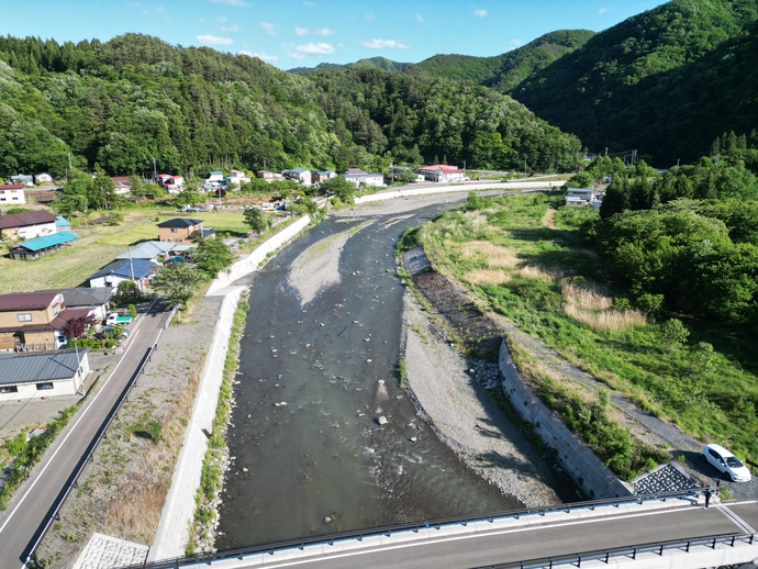 【令和7年5月16日掲載】平成28年台風第10号豪雨災害に伴う岩泉町小本川の改良復旧工事の状況を、現地の写真でお知らせします！
