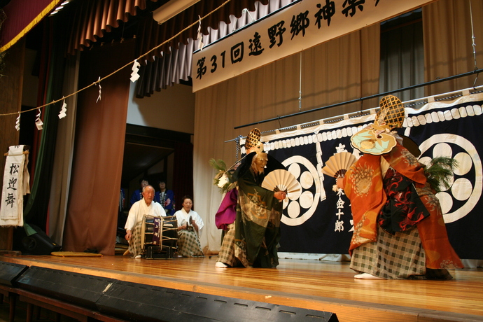 石上神楽「松迎舞」