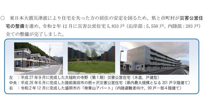 【令和7年12月16日掲載】いわて復興レポート2025を作成しました！