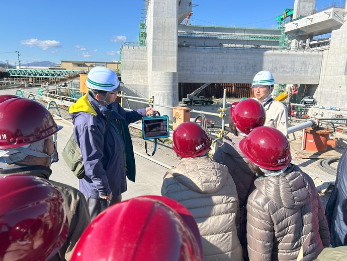 現場見学状況2