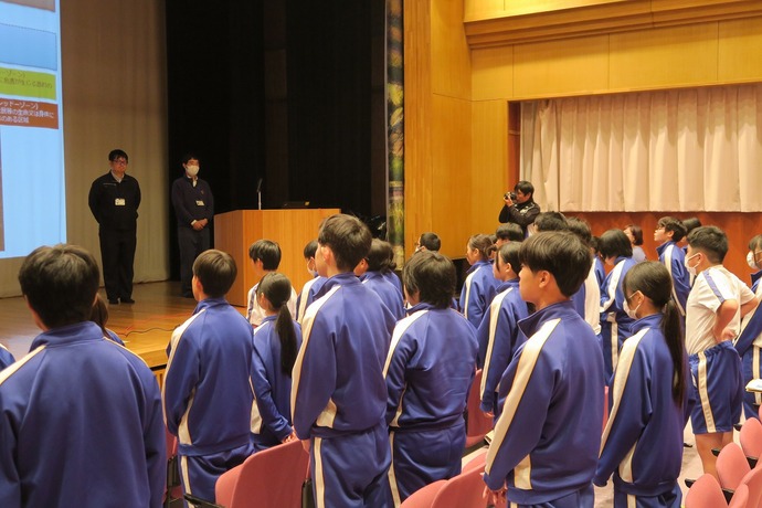 出前講座(座学:土砂災害)