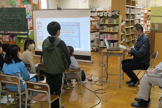 出前講座2（座学：津波）