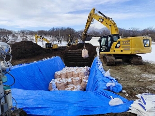 高病原性鳥インフルエンザ等発生時の埋却対応（一般社団法人岩手県建設業協会）