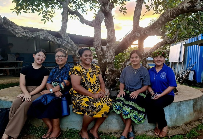 いつも温かく支えてくれるカトリックのシスター、校長先生