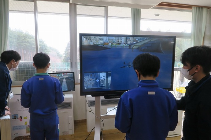 3D測量体験ドローンシミュレータ