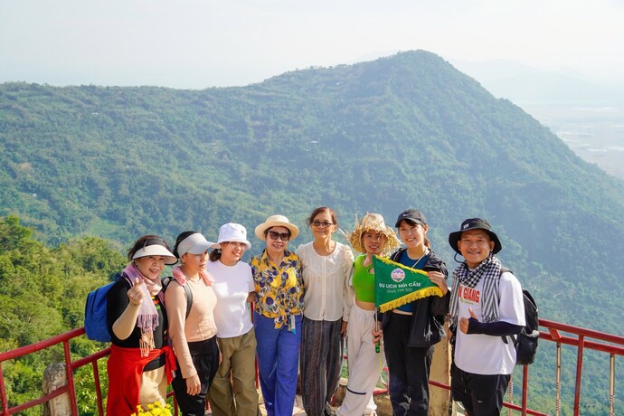 トレッキングツアーの様子