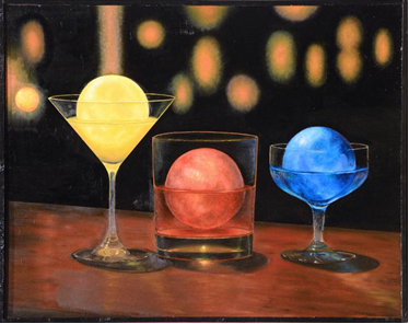 絵画：展示中の作品　絵画　杯