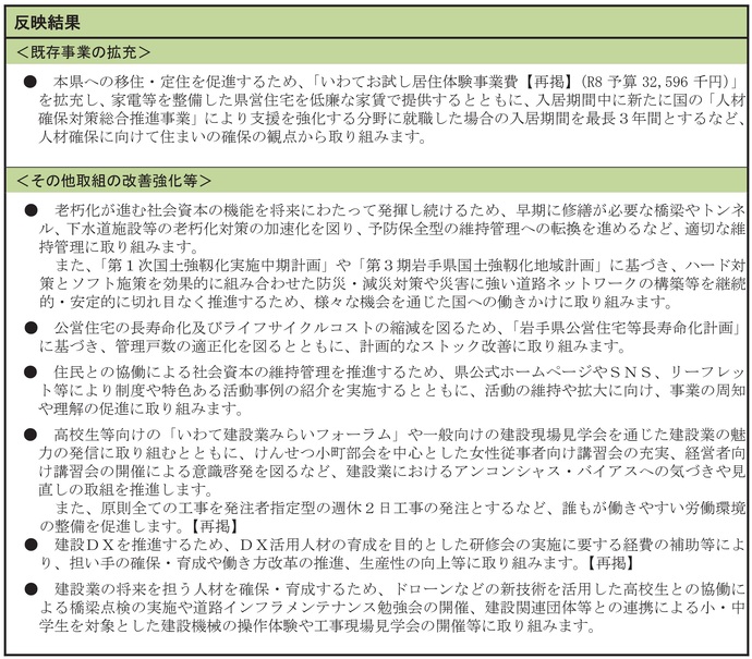 【令和8年2月27日掲載】令和7年度政策評価結果等の政策等への反映状況報告書を公表しました！