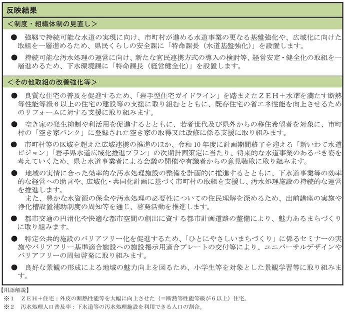 【令和8年3月3日掲載】令和7年度政策評価結果等の政策等への反映状況報告書を公表しました！
