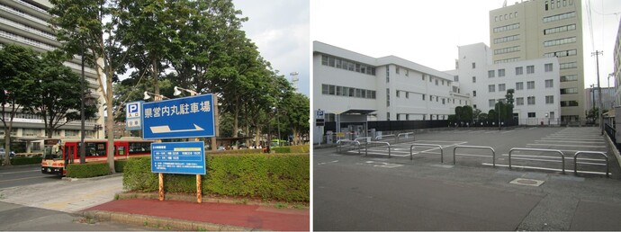 【令和8年5月21日掲載】岩手県営内丸駐車場の利用休止のお知らせ。 利用休止期間：5月22日（金曜日）～5月25日（月曜日）。御迷惑をおかけしますが、何卒、御理解と御協力をお願いいたします。