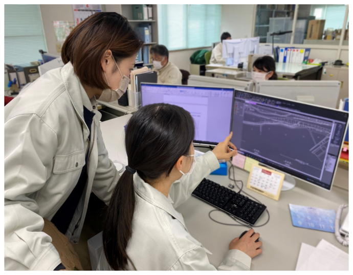 【令和8年6月12日掲載】女性も活躍できる職場づくりに取り組む建設企業を紹介  ～株式会社岩手開発測量設計（盛岡市）～