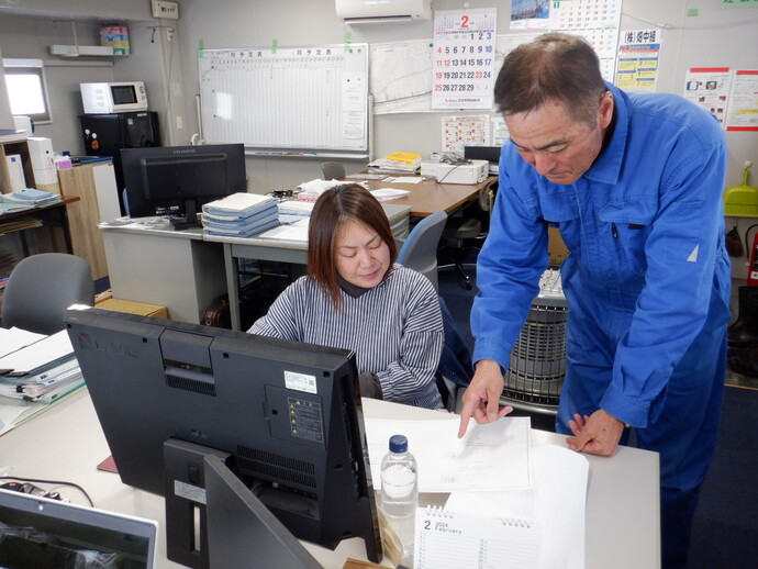 【令和8年7月31日掲載】女性も活躍できる職場づくりに取り組む建設企業を紹介 ～株式会社畑中組（岩泉町）～