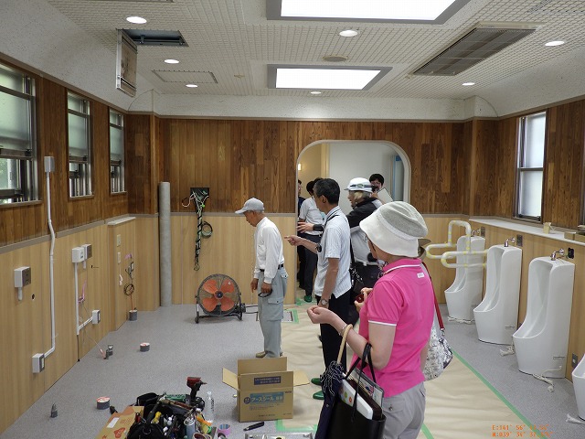 【令和8年8月19日掲載】【宮古土木センター】  道の日イベント「道の駅区界高原トイレ改修工事」現場見学会を開催しました ！