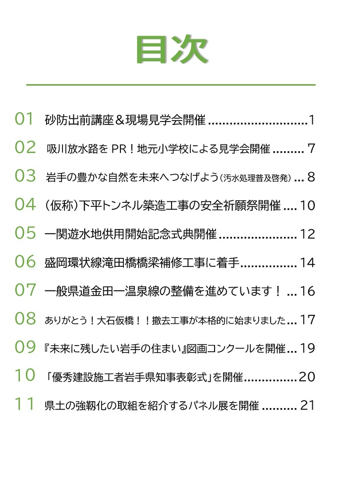 目次