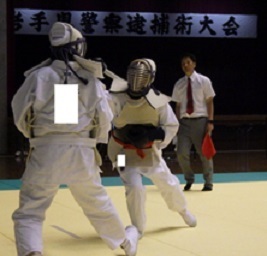 写真:逮捕術大会出場10