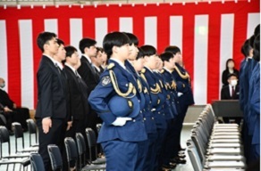 写真:入校式10